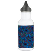 Blaue Maisblumen, wilde Blume Edelstahlflasche (Links)