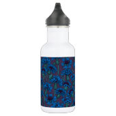 Blaue Maisblumen, wilde Blume Edelstahlflasche (Rechts)
