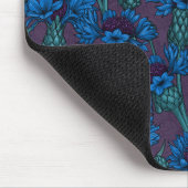 Blaue Maisblumen, wilde Blume Mousepad (Ecke)