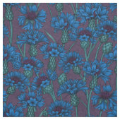 Blaue Maisblumen, wilde Blume Stoff (Muster)