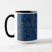 Blaue Maisblumen, wilde Blume Tasse (Links)