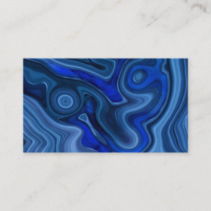 Blaue Malachit-Stein-Mineral-Edelstein-Geologie Visitenkarte