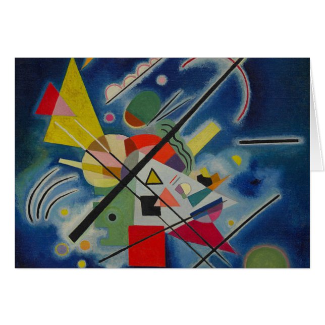 Blaue Malerei von Kandinsky (Vorderseite (Horizontal))