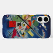 Blaue Malerei von Kandinsky Case-Mate iPhone Hülle (Rückseite (Horizontal))