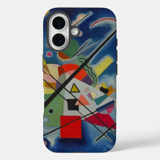 Blaue Malerei von Kandinsky Case-Mate iPhone Hülle (Rückseite)