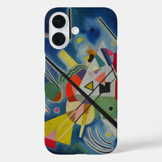 Blaue Malerei von Kandinsky Case-Mate iPhone Hülle (Rückseite)