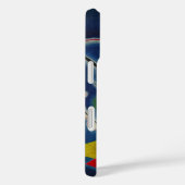 Blaue Malerei von Kandinsky Case-Mate iPhone Hülle (Rückseite / Rechts)