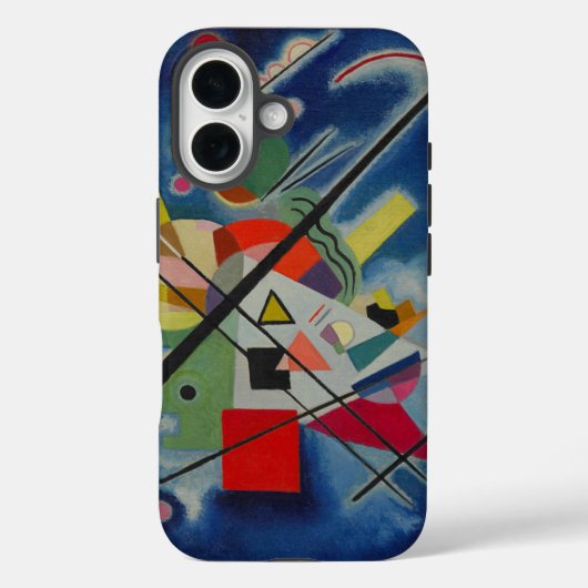Blaue Malerei von Kandinsky Case-Mate iPhone Hülle (Rückseite)