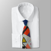 Blaue Malerei von Kandinsky Krawatte (Gebunden)