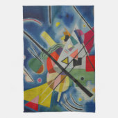 Blaue Malerei von Kandinsky Küchentuch (Vertikal)