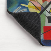 Blaue Malerei von Kandinsky Mousepad (Ecke)