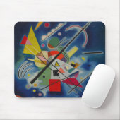 Blaue Malerei von Kandinsky Mousepad (Mit Mouse)