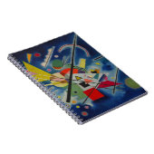Blaue Malerei von Kandinsky Notizblock (Rechte Seite)