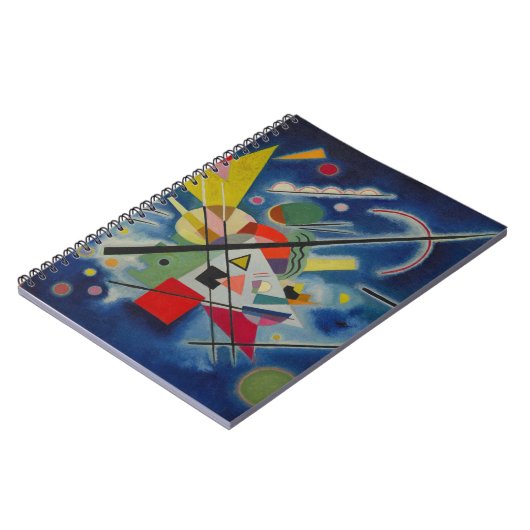 Blaue Malerei von Kandinsky Notizblock (Linke Seite)