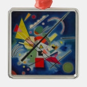 Blaue Malerei von Kandinsky Ornament Aus Metall (Vorne)