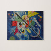 Blaue Malerei von Kandinsky Puzzle (Horizontal)