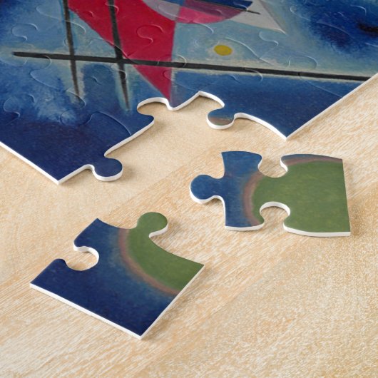 Blaue Malerei von Kandinsky Puzzle (Seite)