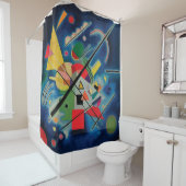 Blaue Malerei von Wassily Kandinsky Duschvorhang (Beispiel)