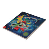 Blaue Malerei von Wassily Kandinsky Fliese (Seite)