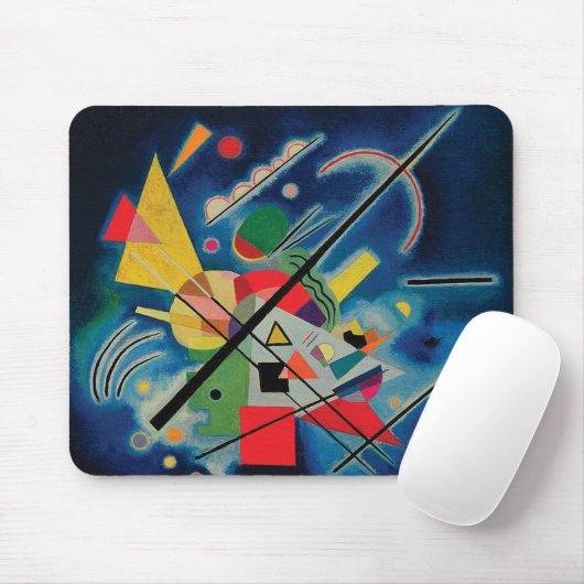 Blaue Malerei von Wassily Kandinsky Mousepad (Mit Mouse)