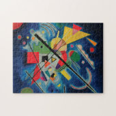 Blaue Malerei von Wassily Kandinsky Puzzle (Horizontal)