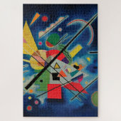 Blaue Malerei von Wassily Kandinsky Puzzle (Vertikal)