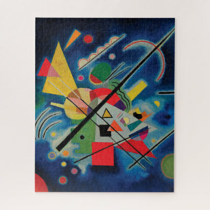 Blaue Malerei von Wassily Kandinsky Puzzle