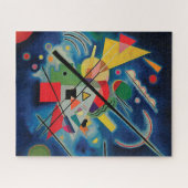 Blaue Malerei von Wassily Kandinsky Puzzle (Horizontal)