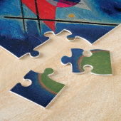 Blaue Malerei von Wassily Kandinsky Puzzle (Seite)