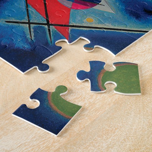 Blaue Malerei von Wassily Kandinsky Puzzle (Seite)