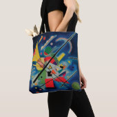 Blaue Malerei von Wassily Kandinsky Tasche (Von Nahem)