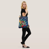 Blaue Malerei von Wassily Kandinsky Tasche (Am Model)