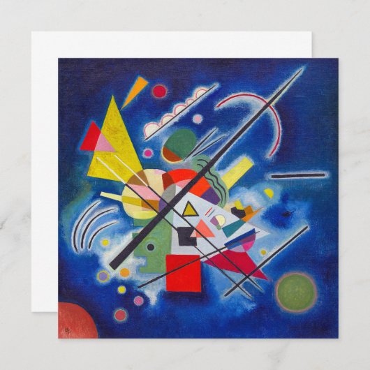 Blaue Malerei | Wassily Kandinsky | (Vorne/Hinten)