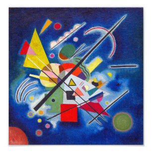 Blaue Malerei Wassily Kandinsky Fotodruck