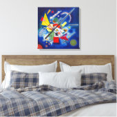 Blaue Malerei | Wassily Kandinsky | Leinwanddruck (Insitu (Schlafzimmer))