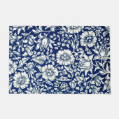 Blaue Malve von William Morris, Fußmatte (Vorderseite)