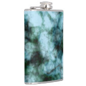 Blaue Marmor Flachmann (Rechts)