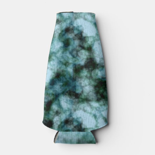 Blaue Marmor Flaschenkühler (Vorderseite)