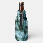 Blaue Marmor Flaschenkühler (Flasche Rückseite)