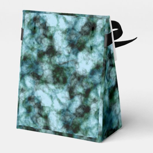 Blaue Marmor Geschenkschachtel (Rückseite)