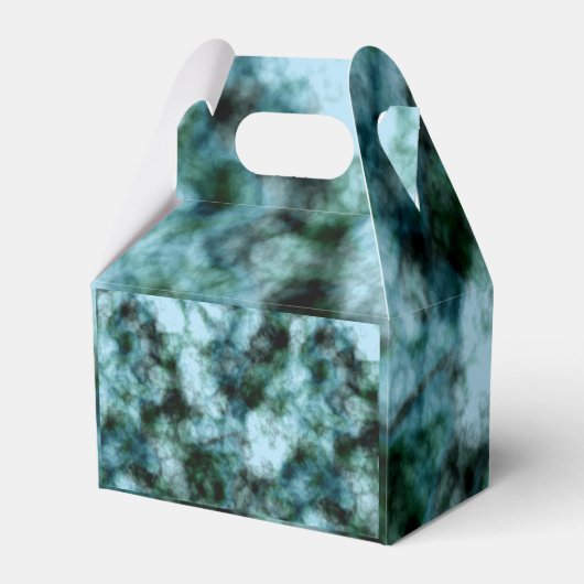 Blaue Marmor Geschenkschachtel (Rückseite)