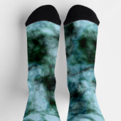 Blaue Marmor Socken (Oben)