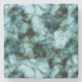 Blaue Marmor Steinuntersetzer (Vorderseite)