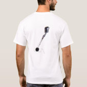 Blaue Marmore T-Shirt (Rückseite)