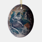 Blaue Marmorerde (östliche Hemisphäre) Keramik Ornament (Rechts)