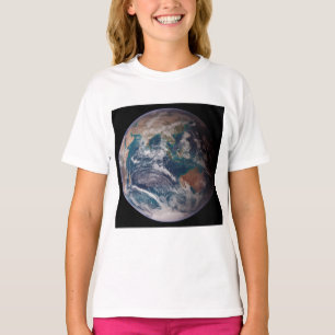 Blaue Marmorerde (östliche Hemisphäre) T-Shirt