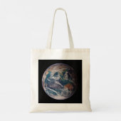 Blaue Marmorerde (östliche Hemisphäre) Tragetasche (Rückseite)