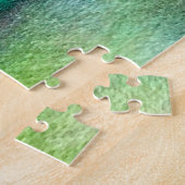 Blaue Marmorkunst Puzzle (Seite)