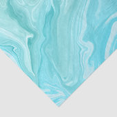 Blaue Marmormuster Seidenpapier (Ausschnitt)