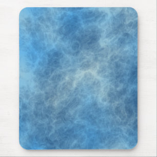 Blaue Marmorplatte Abstrakt Mousepad